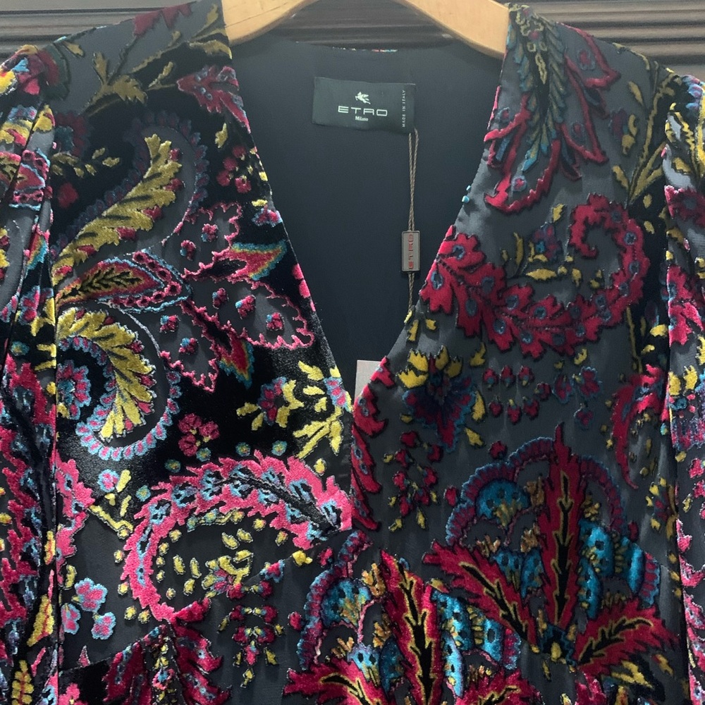Dress ETRO Milano size ITA 44 beautiful new with tag